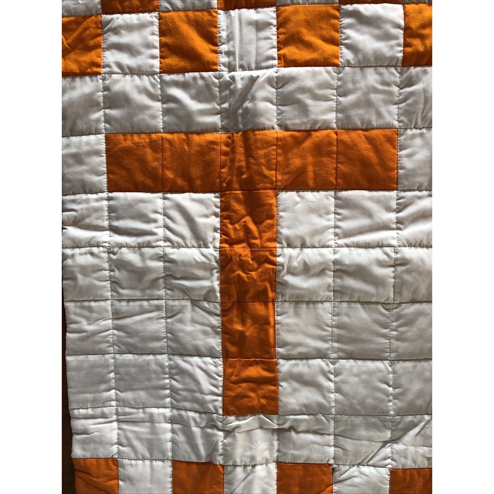 Quilt Wall Hanging Tennessee Vols Volunteers Patchwork Handmade 20x32 - Picture 3 of 7